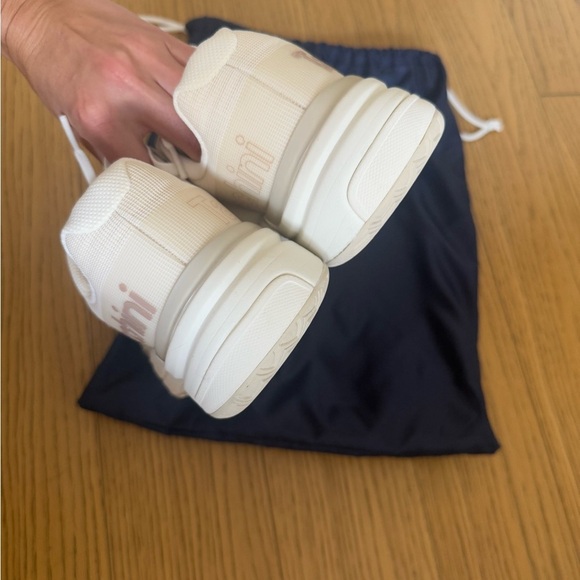 Women's Cream Sneakers new Sergio Tacchini - Picture 9 of 10